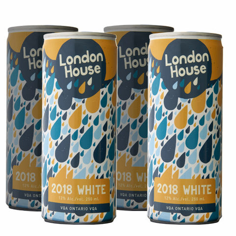 London House White – Can 4 pack